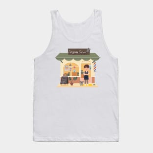 Jungwoo barbershop Tank Top